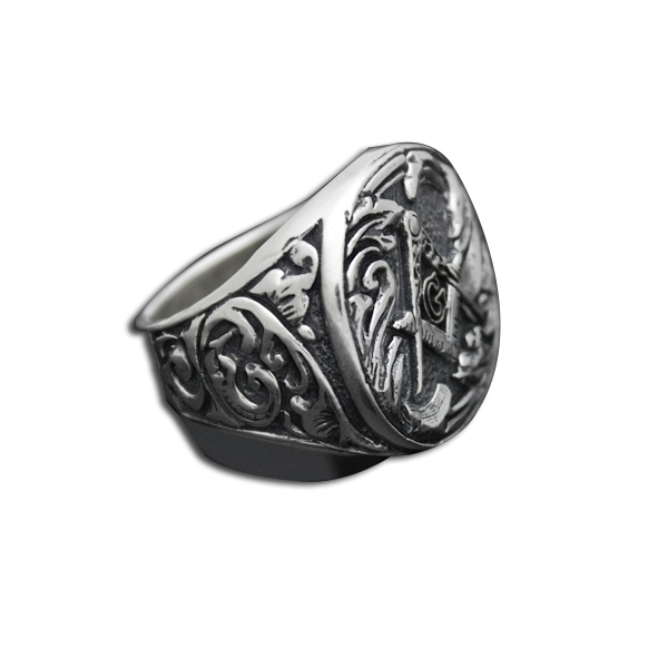 ... 925 Sterling Silver Jewelry 925 Sterling Silver Freemason Masonic Ring